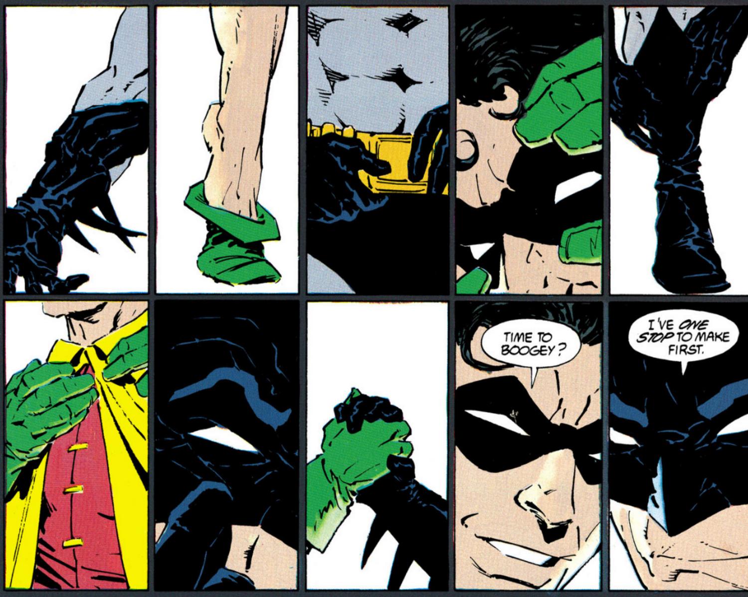 Comic book panel